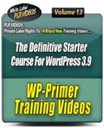 Wordpress 3.9 Training Videos